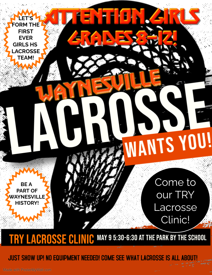 Girls Lacrosse Clinic flyer